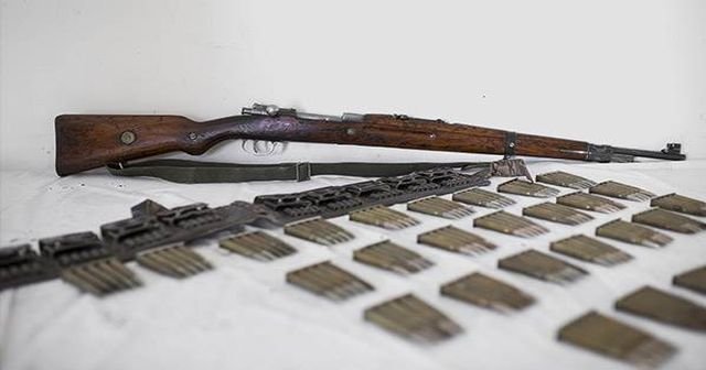 PKK&#039;dan 1901 yapımı keskin nişancı tüfeği çıktı