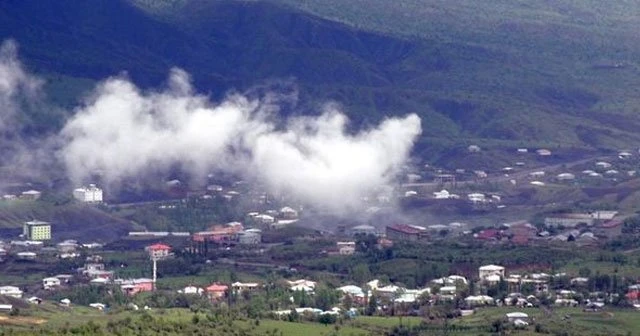 PKK hedeflerine ağır top atışı