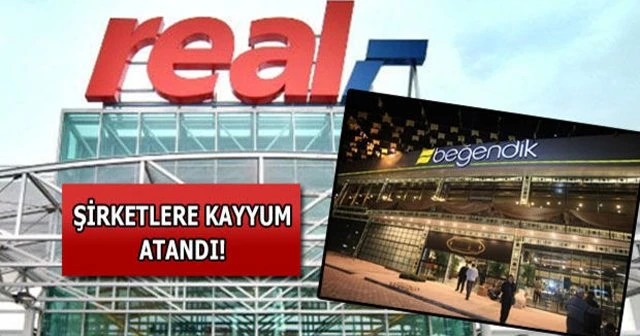 Real ve Beğendik Mağazaları&#039;na kayyum atandı