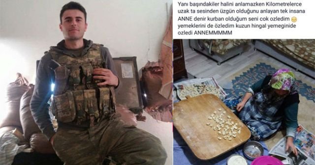 Şehidin son görüntüleri ortaya çıktı