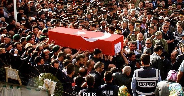 Şehit polis Yurtoğlu son yolculuğuna uğurlandı