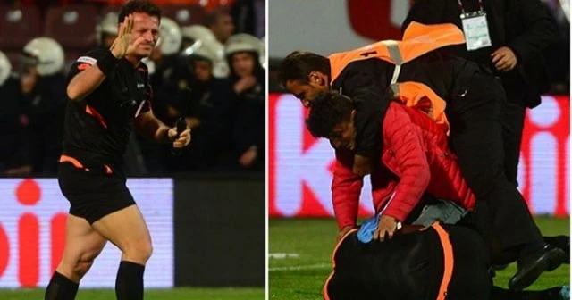Volkan Bayarslan, kendisine saldıran taraftardan şikayetçi oldu