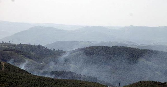 Yayladağı kırsalına havan topu mermisi düştü