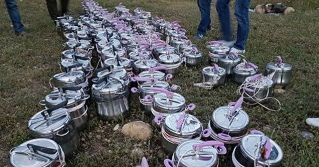 700 kilogram patlayıcı düzeneği ele geçirildi