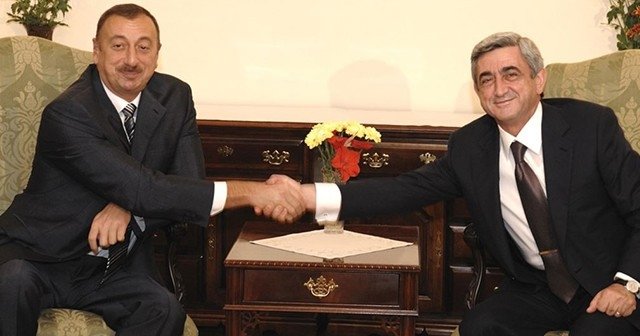Aliyev ve Sarkisyan Viyana&#039;da bir araya geldi