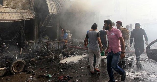Bağdat&#039;ta bombalı saldırı! Çok sayıda ölü var