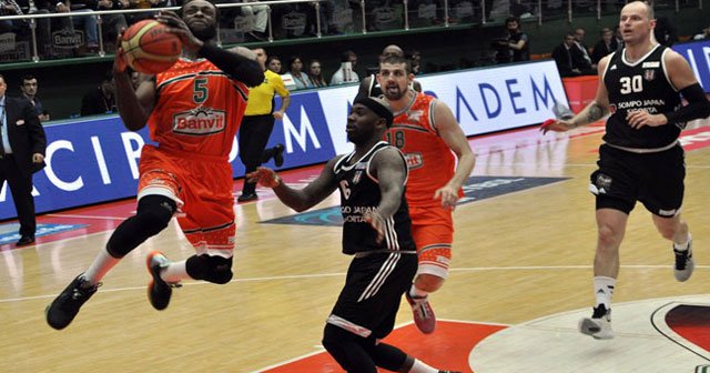 Banvit potada Beşiktaş&#039;a fark attı