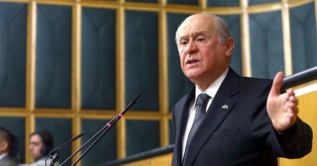 Devlet Bahçeli&#039;den kurultay açıklaması