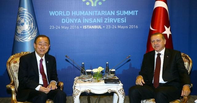 Erdoğan, BM Genel Sekreteri Ban ile görüştü