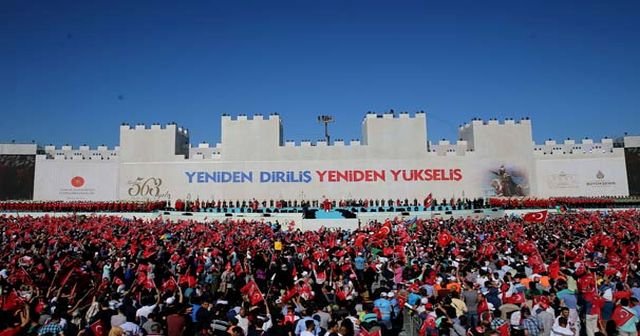 Erdoğan&#039;ın gelişi sırasında açtılar
