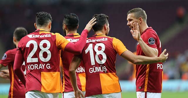 Galatasaray Kayserispor&#039;u 6-0 yendi