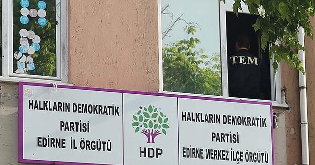 HDP binasına baskın