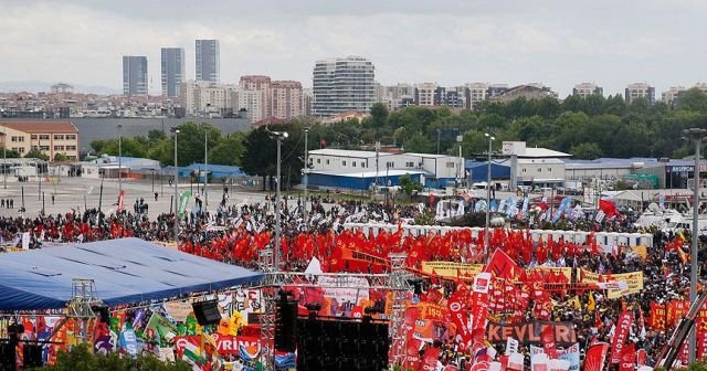 İstanbul&#039;da &#039;1 Mayıs&#039; Bakırköy&#039;de kutlandı