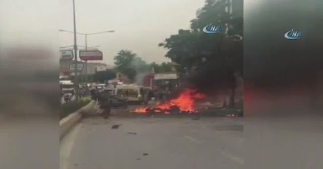 İstanbul&#039;da askeri kışla yakınında patlama