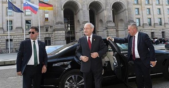 Kılıçdaroğlu Steinmeier ve Ayrault ile bir araya geldi