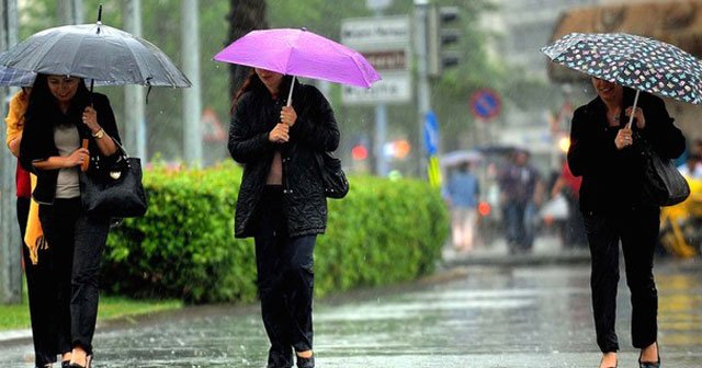 Meteoroloji&#039;den sağanak yağış uyarısı