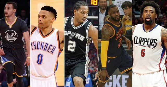 NBA'de yılın 5'i belli oldu