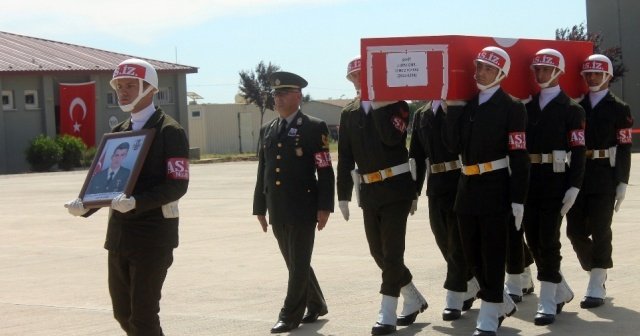 Nusaybin şehidi törenle uğurlandı