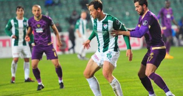 Osmanlıspor - Bursaspor maçında 6 gol var, kazanan yok