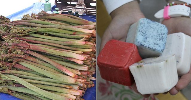 Yayla muzundan sabun yaptı