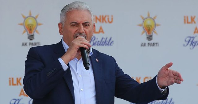 Yıldırım, &#039;Terör sorununu gündemden çıkarmaya yemin ettik&#039;