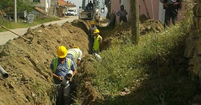 20 yıllık içme suyu problemi sona eriyor