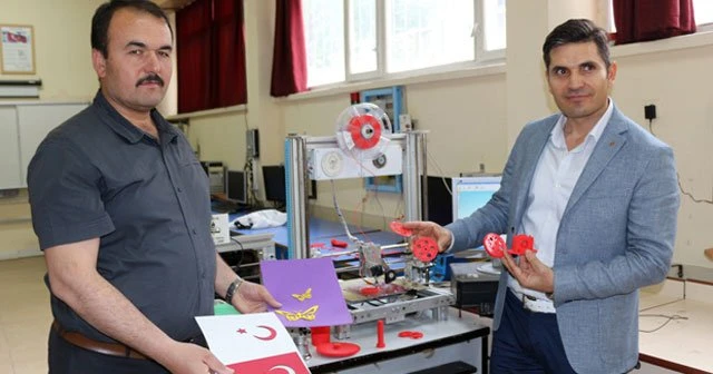 60 bin TL'lik makineyi 2 bin TL'ye ürettiler