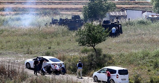 Arnavutköy&#039;de öldürülen saldırgan tencereden miğfer giymiş