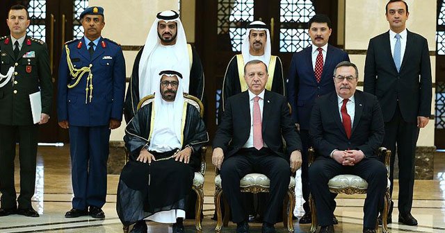 Erdoğan, BAE&#039;nin Ankara Büyükelçisi Marar&#039;ı kabul etti