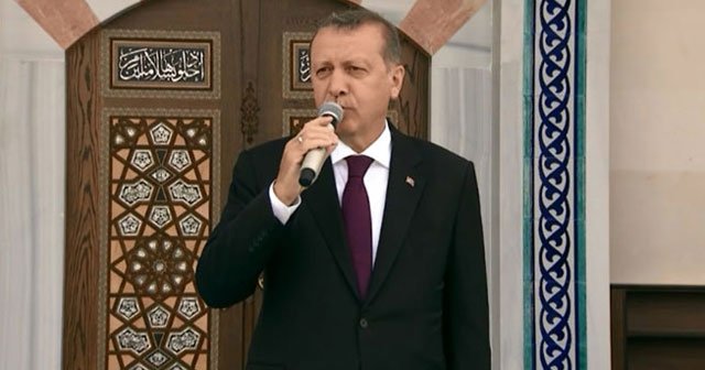 Erdoğan camiyi açtı, adını açıkladı