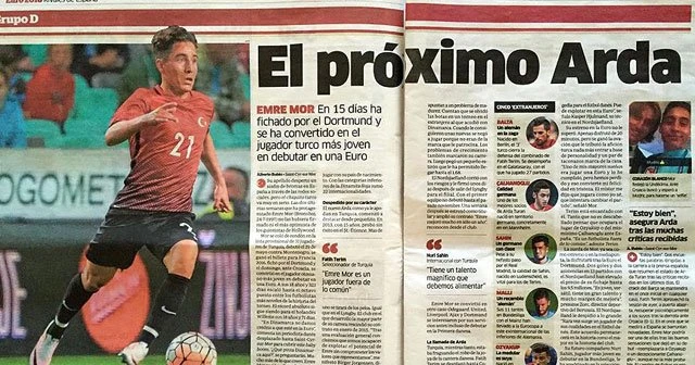 İspanyolların gözü Emre Mor'a çevrildi