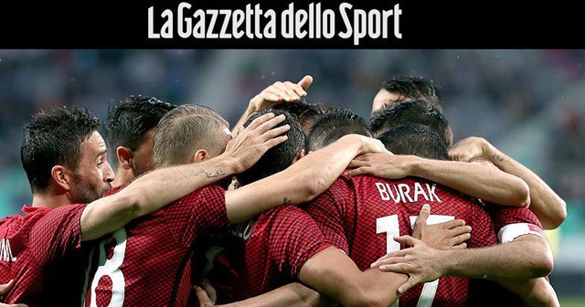 İtalyan gazetesinden Türkiye&#039;nin EURO 2016 dosyası