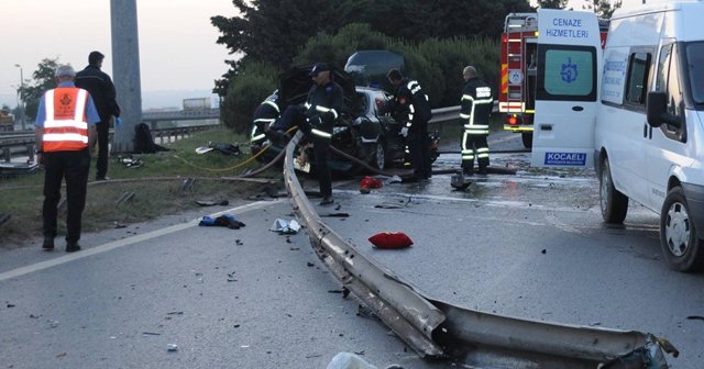 Kocaeli&#039;de feci kaza, 1 ölü