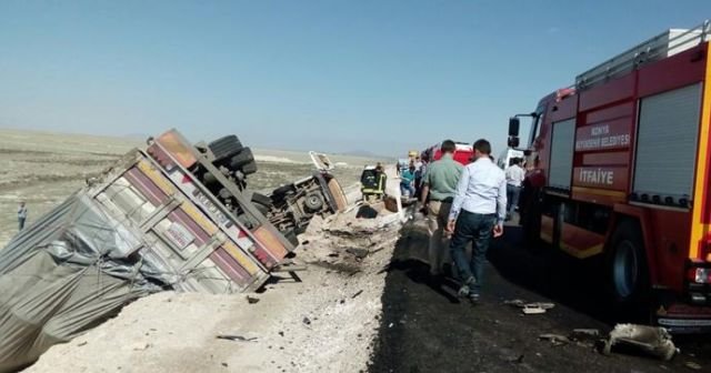 Konya&#039;da feci kaza, 10 ölü