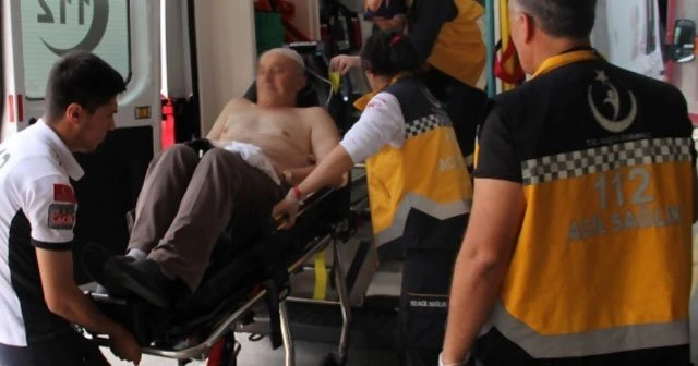 Öfkeli damat kayınpederini bıçakladı