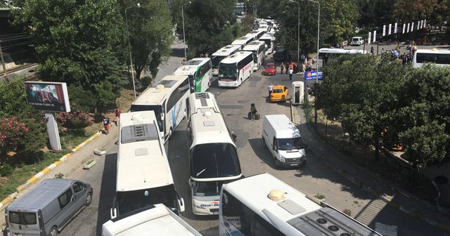 Bayrampaşa Otogarı tıklım tıklım