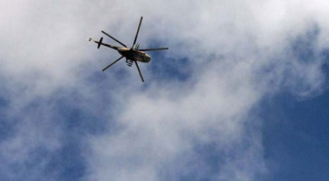 Bursa&#039;da helikopter alarmı