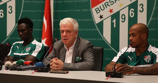 Bursaspor&#039;un yeni transferleri sözleşme imzaladı