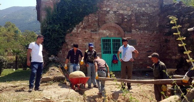 Çalınan lavabo polisi alarma geçirdi