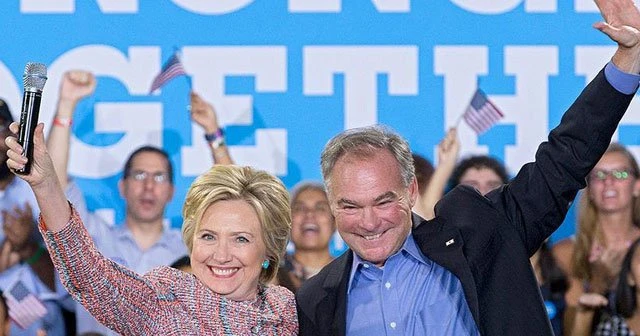 Clinton'ın başkan yardımcısı adayı Kaine