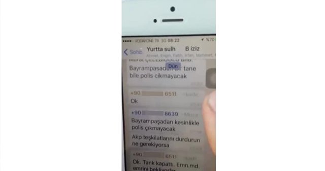 Darbecilerin Whatsapp grubu ele geçirildi