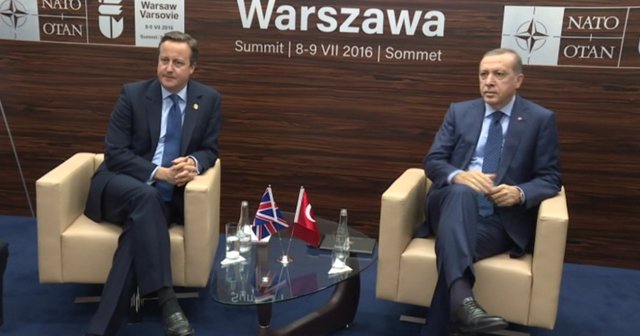 Erdoğan, İngiltere Başbakanı Cameron’la görüştü