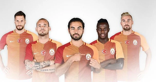 Galatasaray'ın yeni sezon formaları satışa çıkıyor