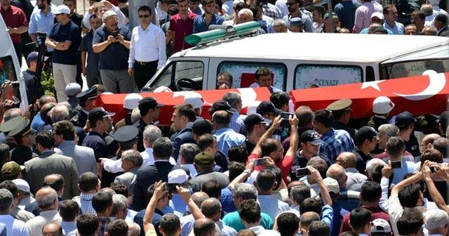 Giresun şehitleri son yolculuğuna uğurlandı