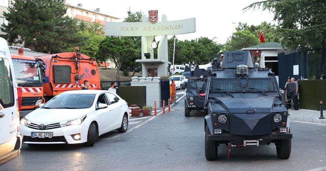 Harp Akademisi Lojmanları’na operasyon