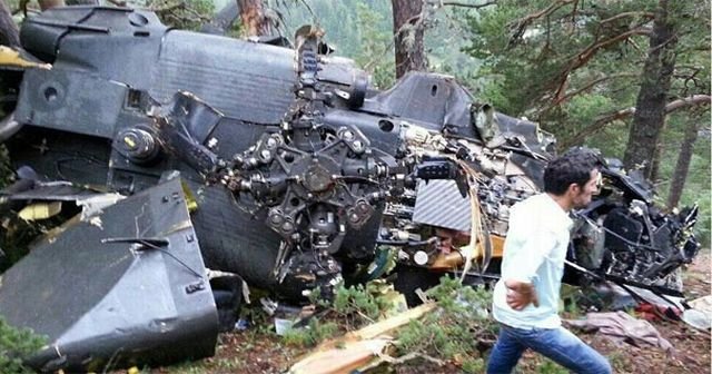 Helikopter kazasında facianın büyümesini pilot önlemiş