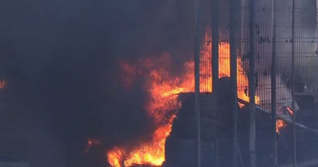 İstanbul&#039;da korkutan yangın