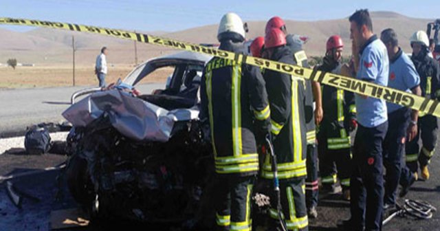 Karaman&#039;daki trafik kazasında ölü sayısı 3&#039;e çıktı