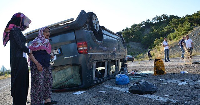 Kastamonu&#039;da feci kaza, 7 yaralı