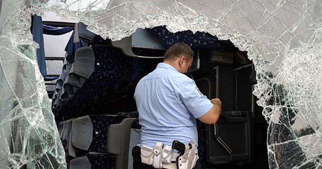 Kastamonu&#039;da yolcu otobüsü devrildi, 25 yaralı